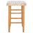 Kazbah Upholstered Counter Stool with Solid Wood Frame-236794380