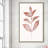 " Red Leaf III " by Tava Studios Painting Print-1382192395-1382192407