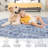 Vintage Machine Washable Area Rug Soft Non Slip Thin Floor Carpet, Low Pile Non Shedding Rug, Stain Resistant Printed Rug for Bedroom Living Room-232305300