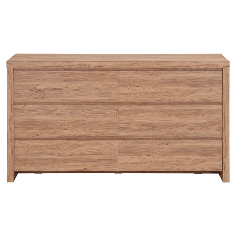 Marchella 64" W 6 Drawers Double Dresser