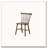 Dining Chair Spindle Back