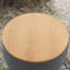Repose-pieds rond avec rangement, fonction 2 en 1, table de bout et repose-pieds-2049035161