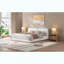 Très grand lit plateforme tapissier Boucle-2061777691