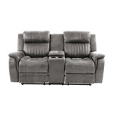 Extra Comfort Console - Modern Slate Blue Breathable Reclining Function