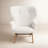 Elvie Upholstered Wingback Chair