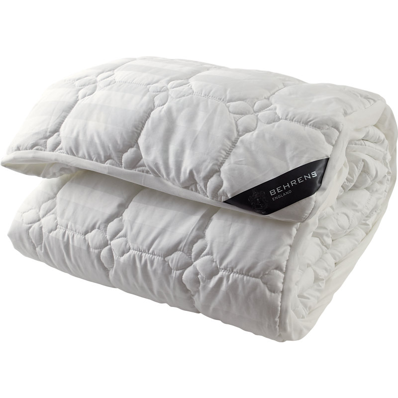 Full Size White Cotton Waterproof Mattress Topper with Stain Protection