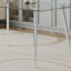 Ensemble de salle à manger à quatre pieds avec plateau en verre-1280102546-1328507588-1328507590