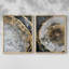 Série ABSTRACT CCxxix - reproduction encadrée de qualité supérieure - prête à être accrochée - aucun clou requis - aucun clou requis-339074406-339074407