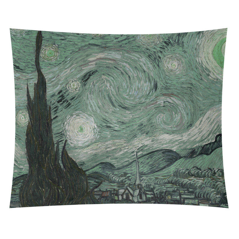 Polyester Tapestry, Indoor, 54" H x 63.5" W