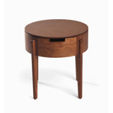 Eti 1 - Drawer Solid Wood Nightstand