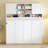 Queen Size Wall Murphy Bed With Ample Storage Space