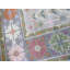 Tapis unique gris de 9 pi x 11 pi 11 po