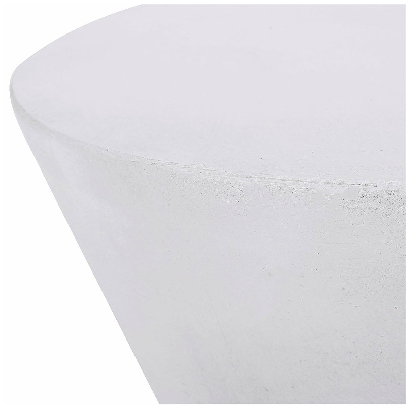 Table d'appoint d'extérieur en béton léger