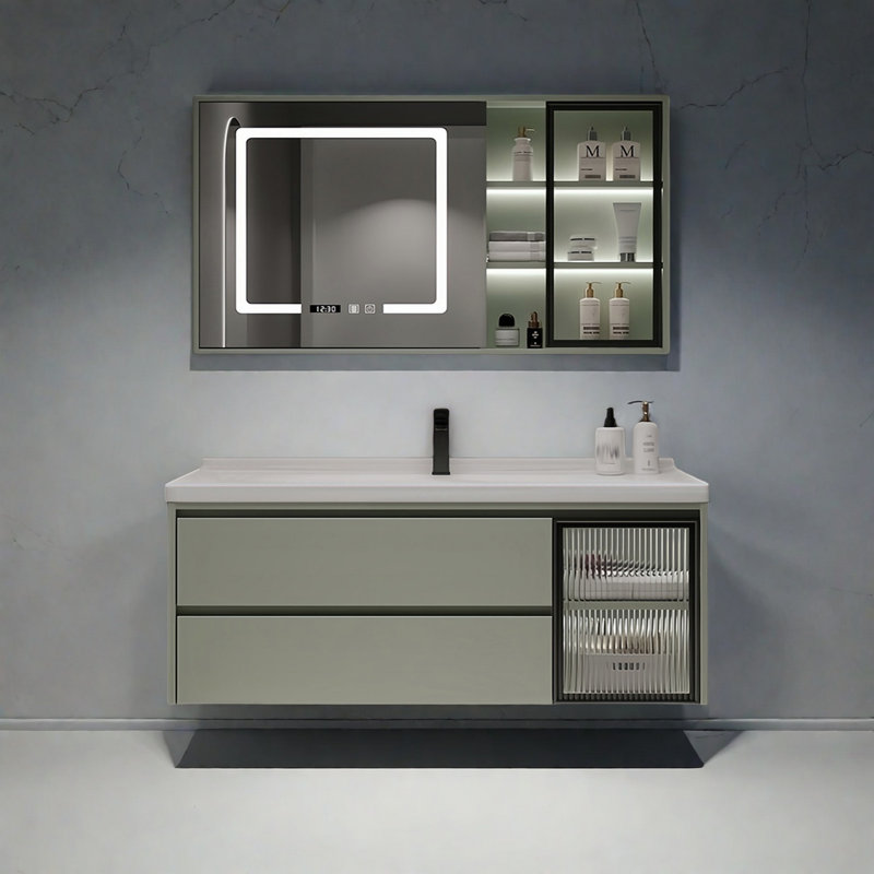 Light luxury rest room bathroom cabinet