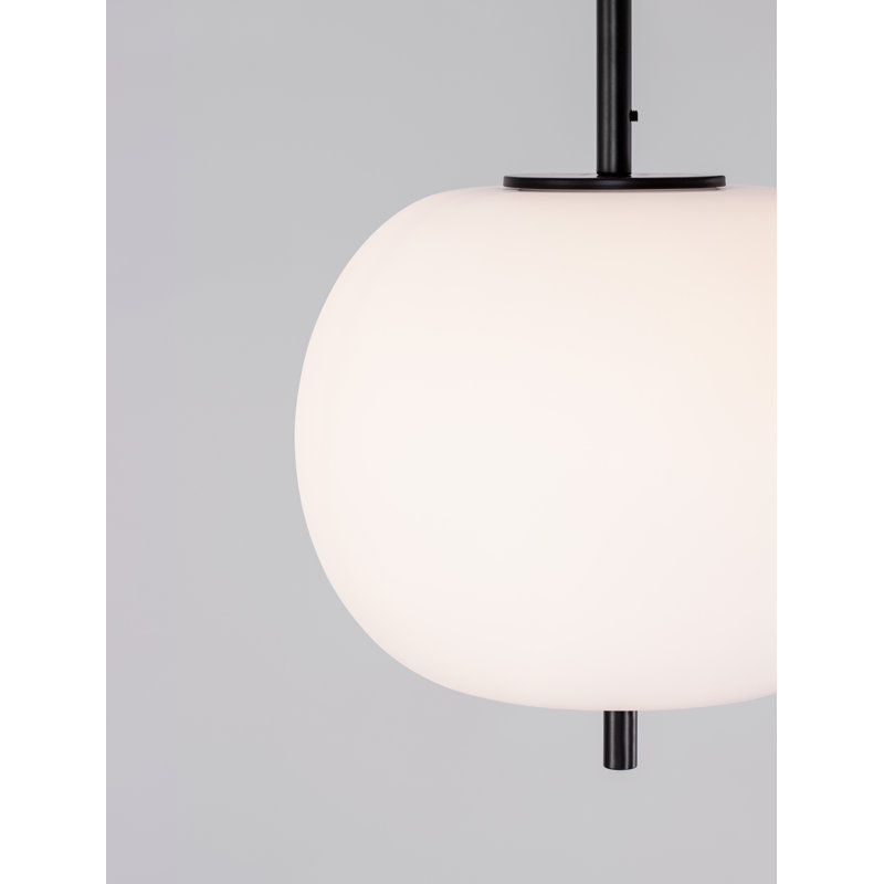 1 - Light Black Sphere Pendant
