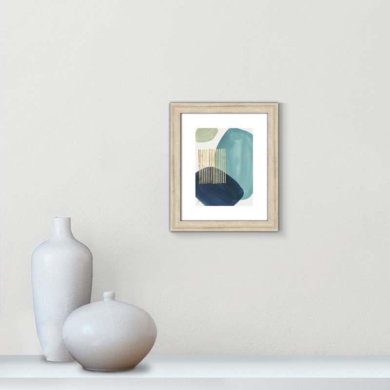 Pistachio Dreams - reproduction de cadre photo, Encadrement beige, H 15,5 po x l 13,5 po x P 1,25 po