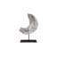 Cast Eroded Wood Circle on Stand Figurine