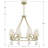 Indimar 8-Light Wagon Wheel Chandelier-38825496