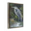 «Blue Heron at Water's Edge», art mural encadré par Laura Mark-Finberg-641660991-654043696