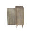 Leda Solid Wood 2 - Door Rectangle Accent Cabinet