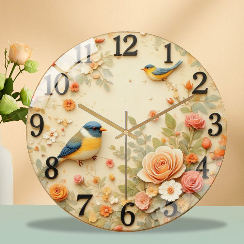 Horloge murale 12 po