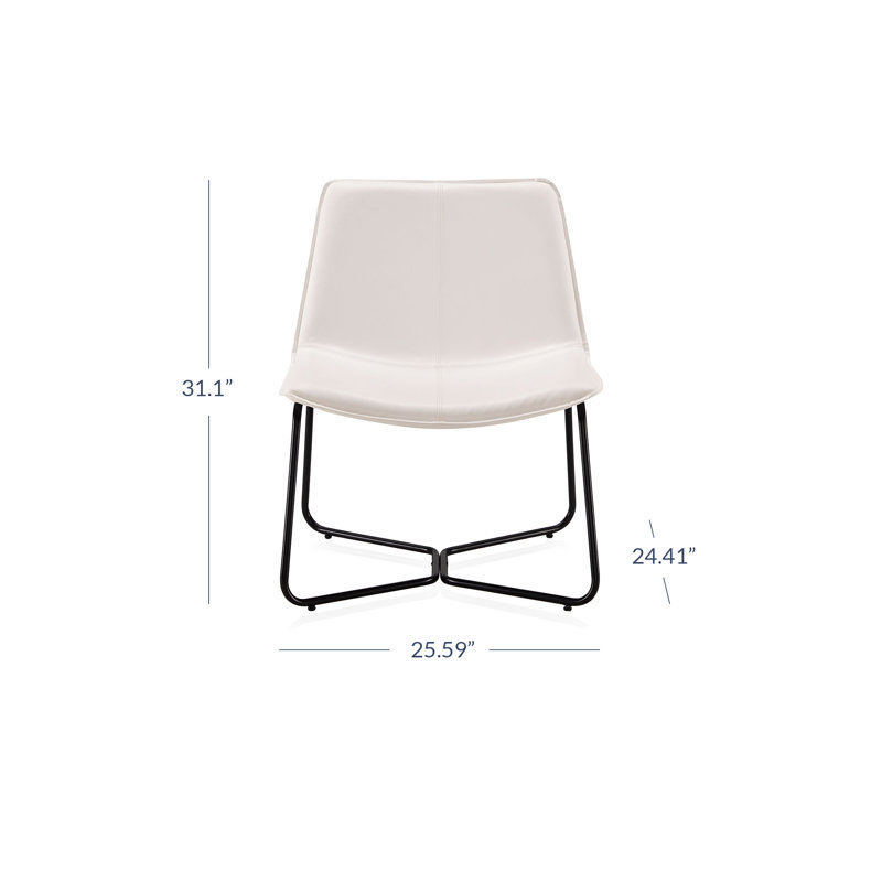 Chaise Meno, Blanc