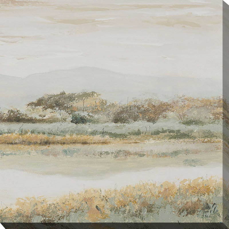 Rio Lindo II - Peinture, L 18 po x H 18 po, Toile tendue