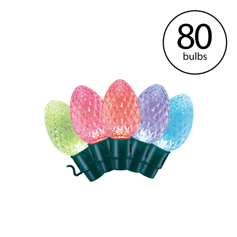 20 - Bulb 189.6'' Plug-in LED Novelty String Light