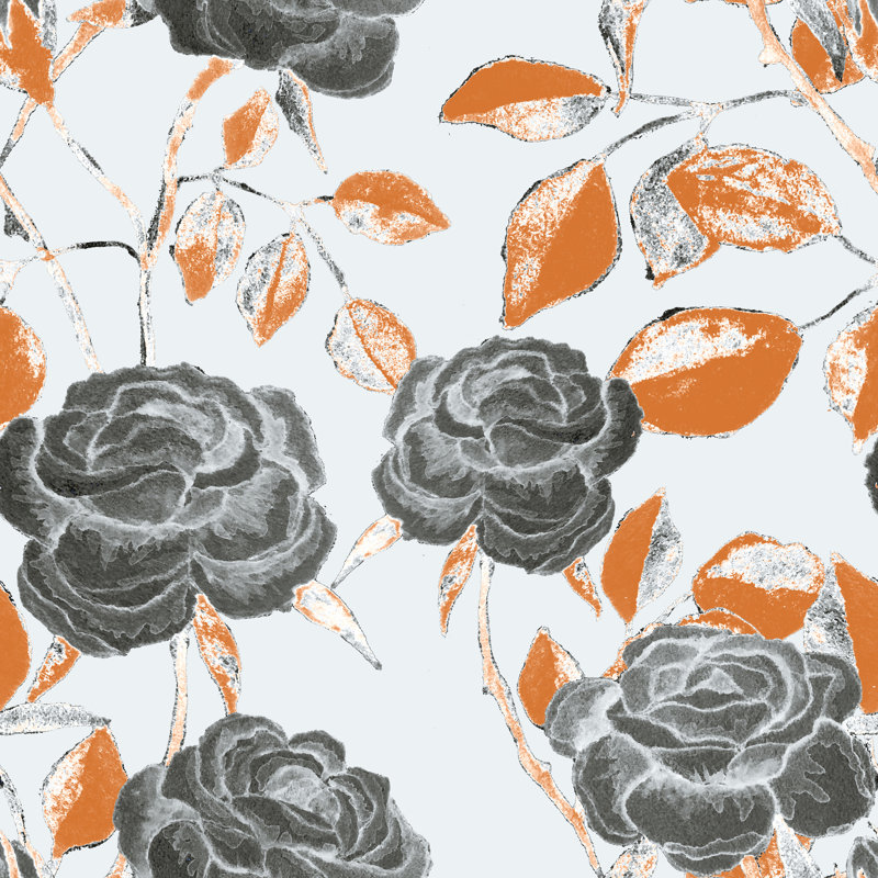 Papier peint amovible Tangerine