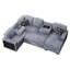 Canapé modulaire 4 pièces convertible-1846356861