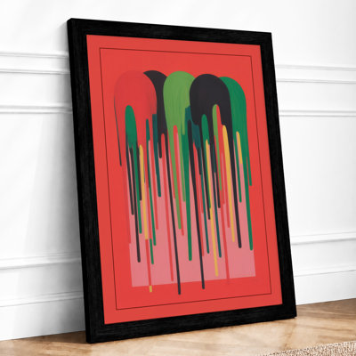 Painter's Palette Modern - Framed Print