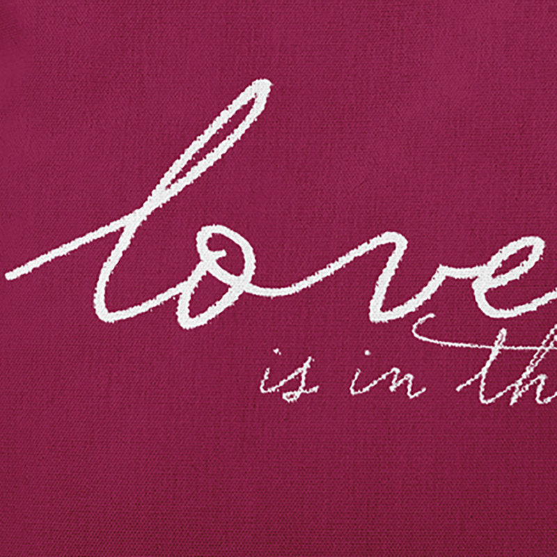 Reversible Throw Pillow, Magenta