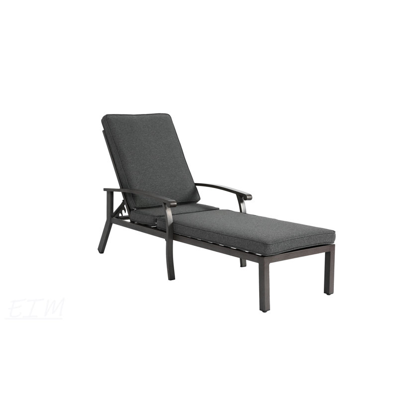 Méridienne en aluminium coulé, Gris