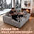 Left-facing Reclining Sofa
