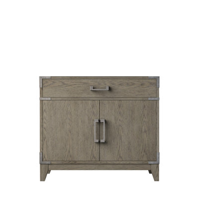 Meuble-lavabo simple en chêne gris 36 po X P 22 po D