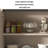 Large Rectangular Modern Cabinet, Versatile Buffet Sideboard and Storage Cabinet-109679623
