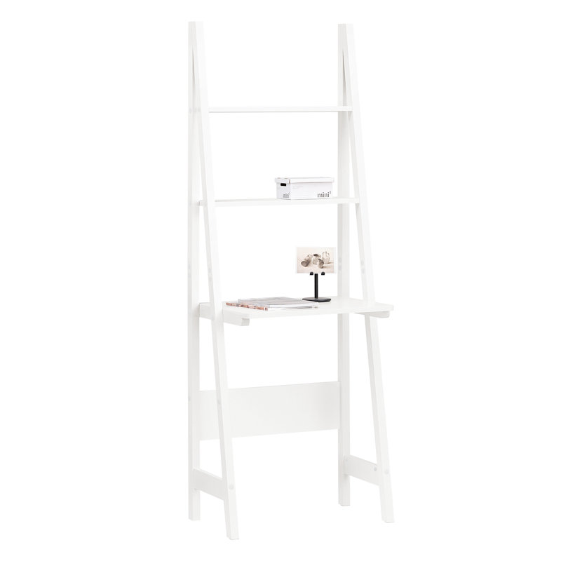 Skarpe 180cm H x 64cm W Ladder Bookcase, White