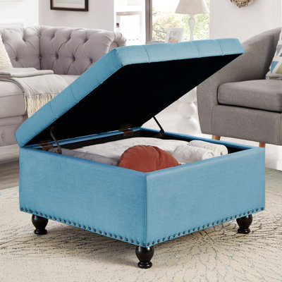 Rangement avec housse et fabrication - Design élégant bleu