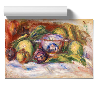 Figs and Apples by Pierre Auguste Renoir - Frameless Print