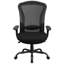 Grande et haute chaise de bureau pivotante à inclinaison synchronisée 400 lb Hercules Series