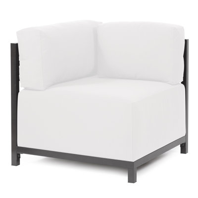 Housse pour de fauteuil de coin carré coussin Woodsen
