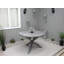 Edgerton Round Pine Outdoor Dining Table , 284.48cm cm W 284.48cm cm D-86134615