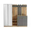 Mursaleen 187.2 cm W Hallway Set with Shoe Storage-2068368322