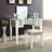 Transitional Style  1Pc Vanity W/ Stool Set Core Design Storage Drawers Central Mirror Padded Stool Bedroom Furniture-1356591447