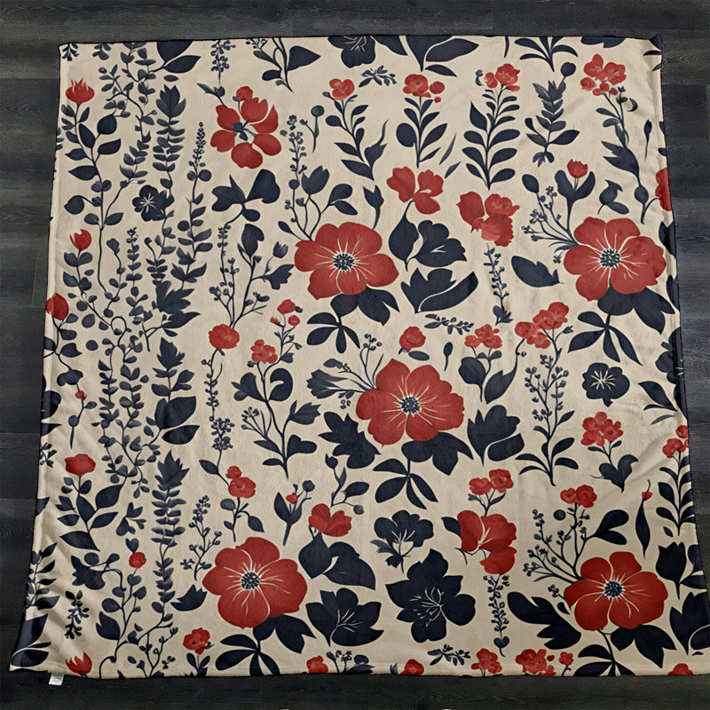 Throw Blanket, 51" W x 60" L