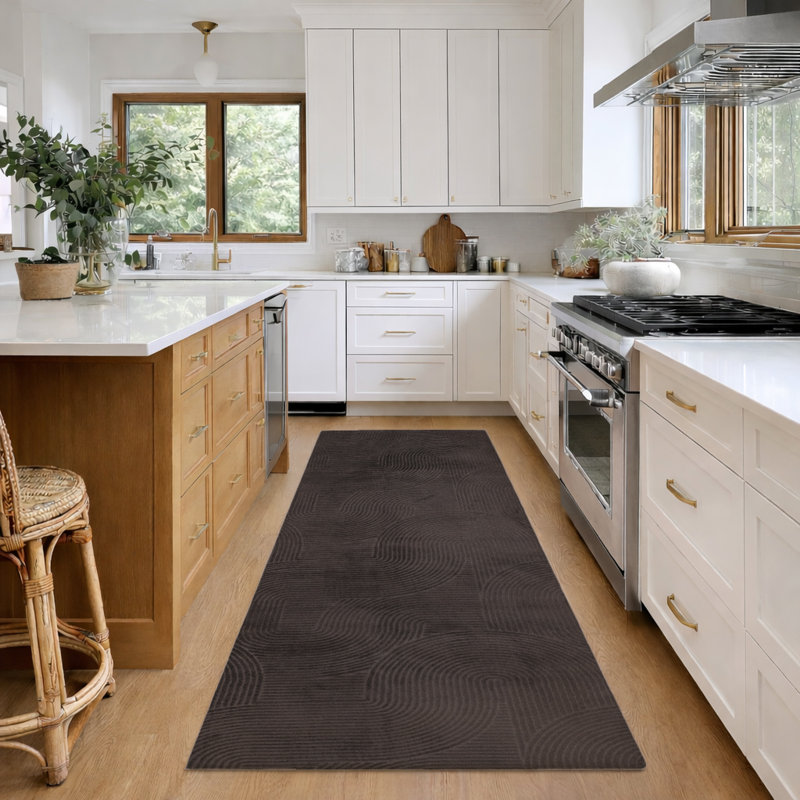 Tapis gris Elion, Gris, 2'8" x 8'0"