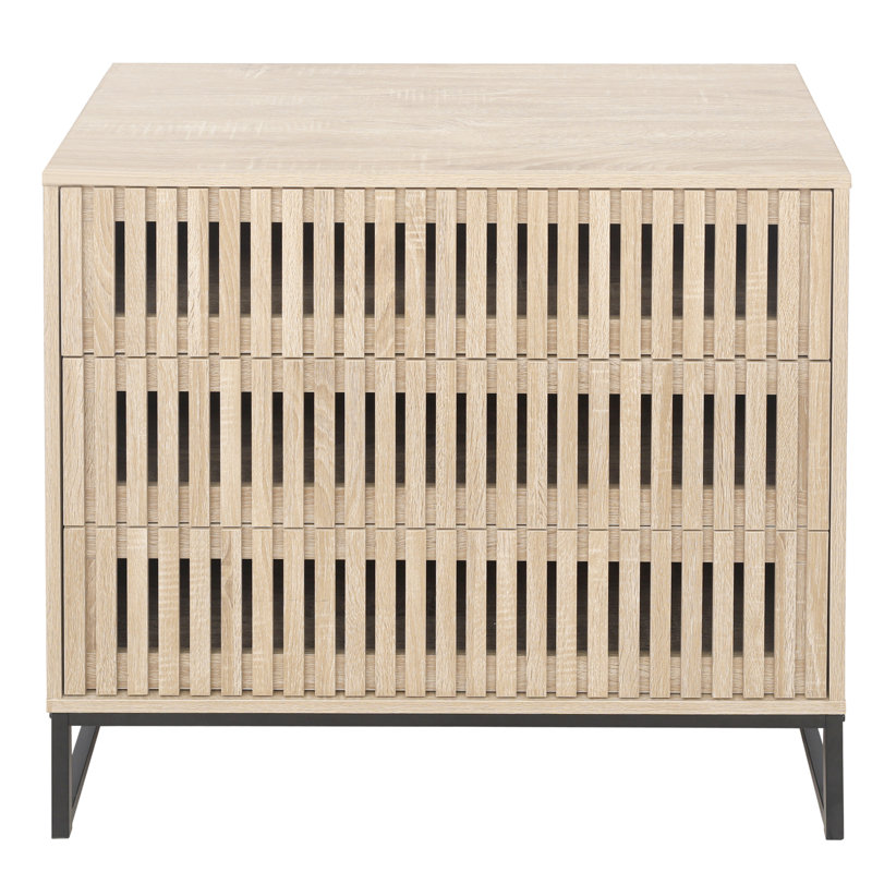 Commode 3 tiroirs Niquan