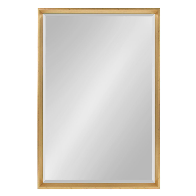 Miroir d'appoint Ovey, 37,5 po x 25,5 po, Or