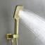 Système de douche à pression équilibrée à 2 fonctions avec valve brute et douchette multifonction-121793979