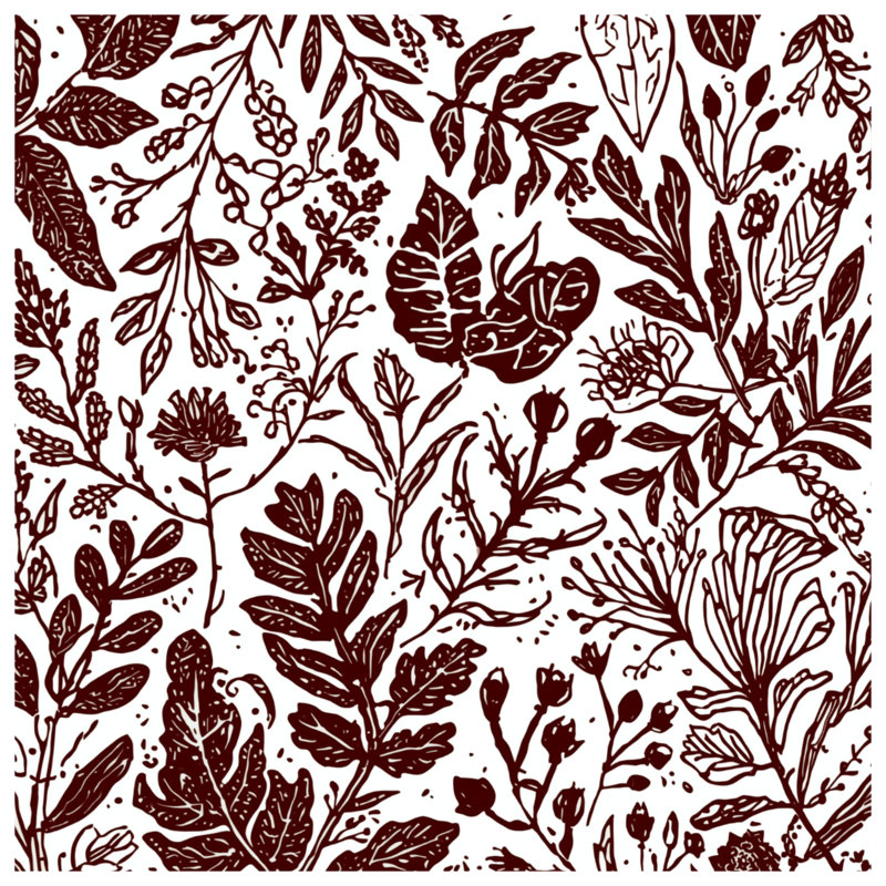 Rideaux à motif de feuilles Botanical, Blocage, 50 po x 92 po - 1 panneau